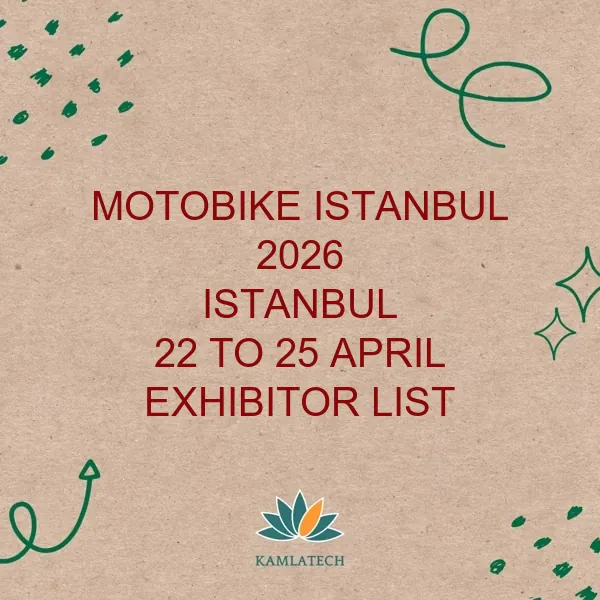 Motobike Istanbul Istanbul 2026 Exhibitor List (66 Exhibitors)